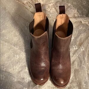 Genuine Brown Leather woman’s boots